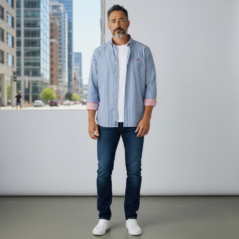 Thomas Pink Jermyn Street London Casual Shirt - Size XL